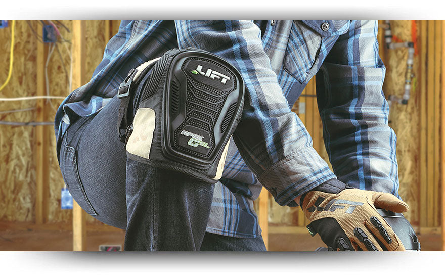 LIFT Knee Guards: Jobsite Knee Protection, Comfort, and Injury Prevention