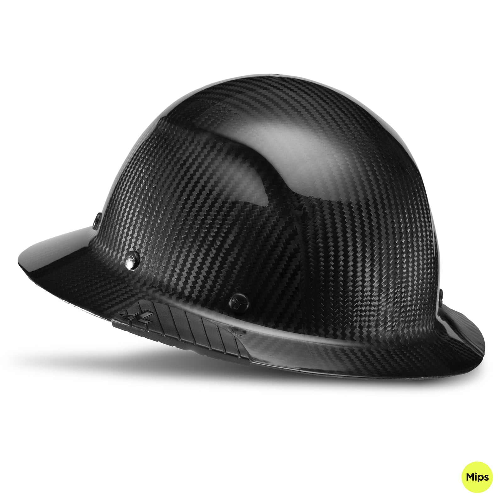 DAX Full Brim Hard Hat with Mips - Carbon Gloss - LIFT Safety