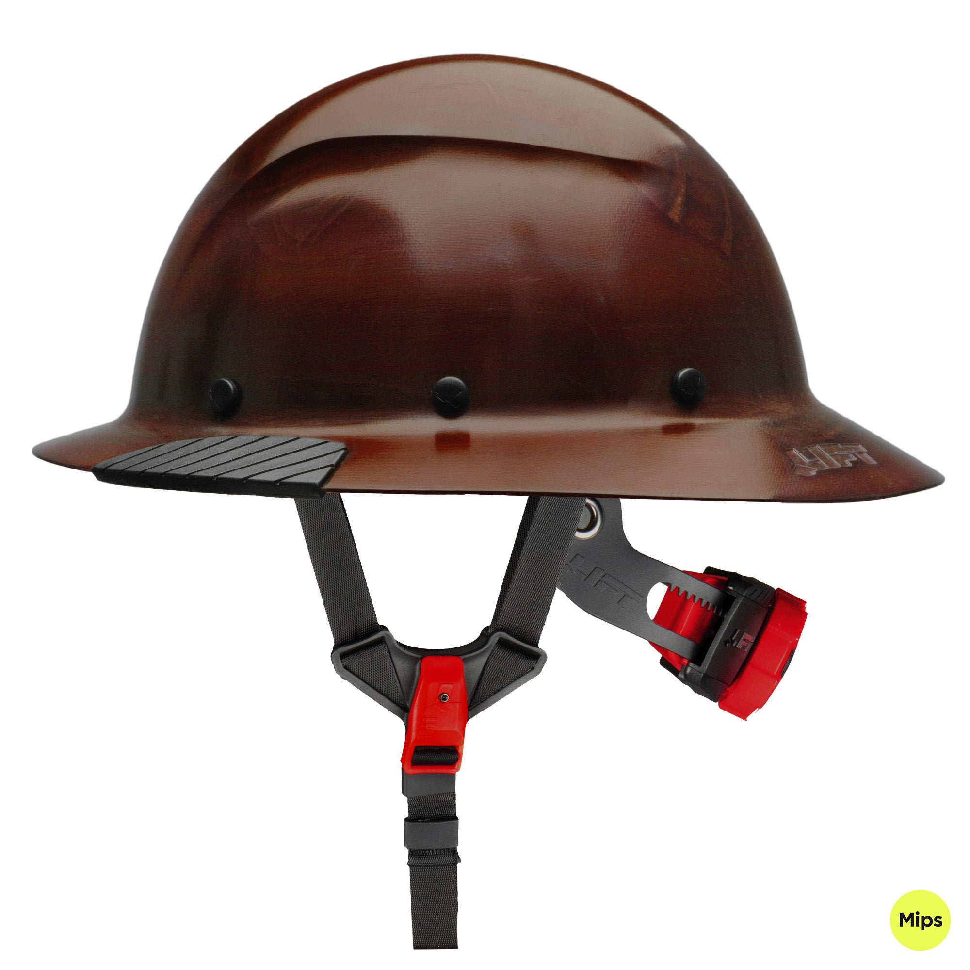 DAX Full Brim Hard Hat with Mips - Natural - LIFT Safety