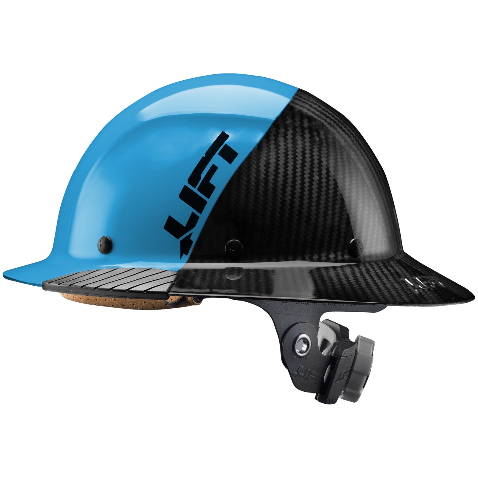 DAX Fifty 50 Carbon Fiber Full Brim Hardhat - LIFT Safety