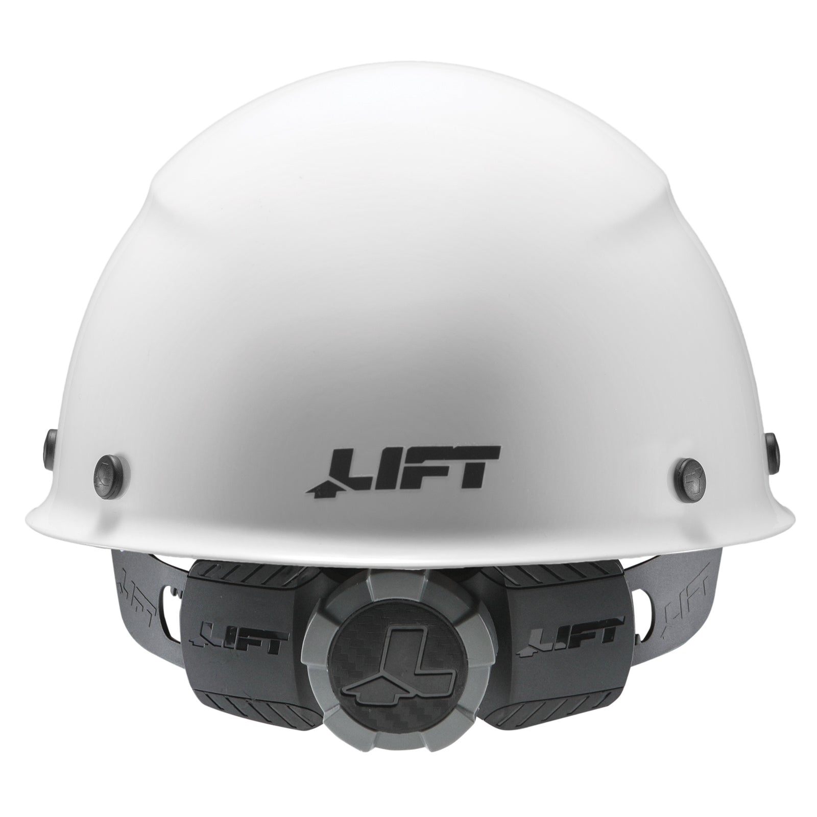 DAX Carbon Fiber White Cap Style Hardhat - LIFT Safety