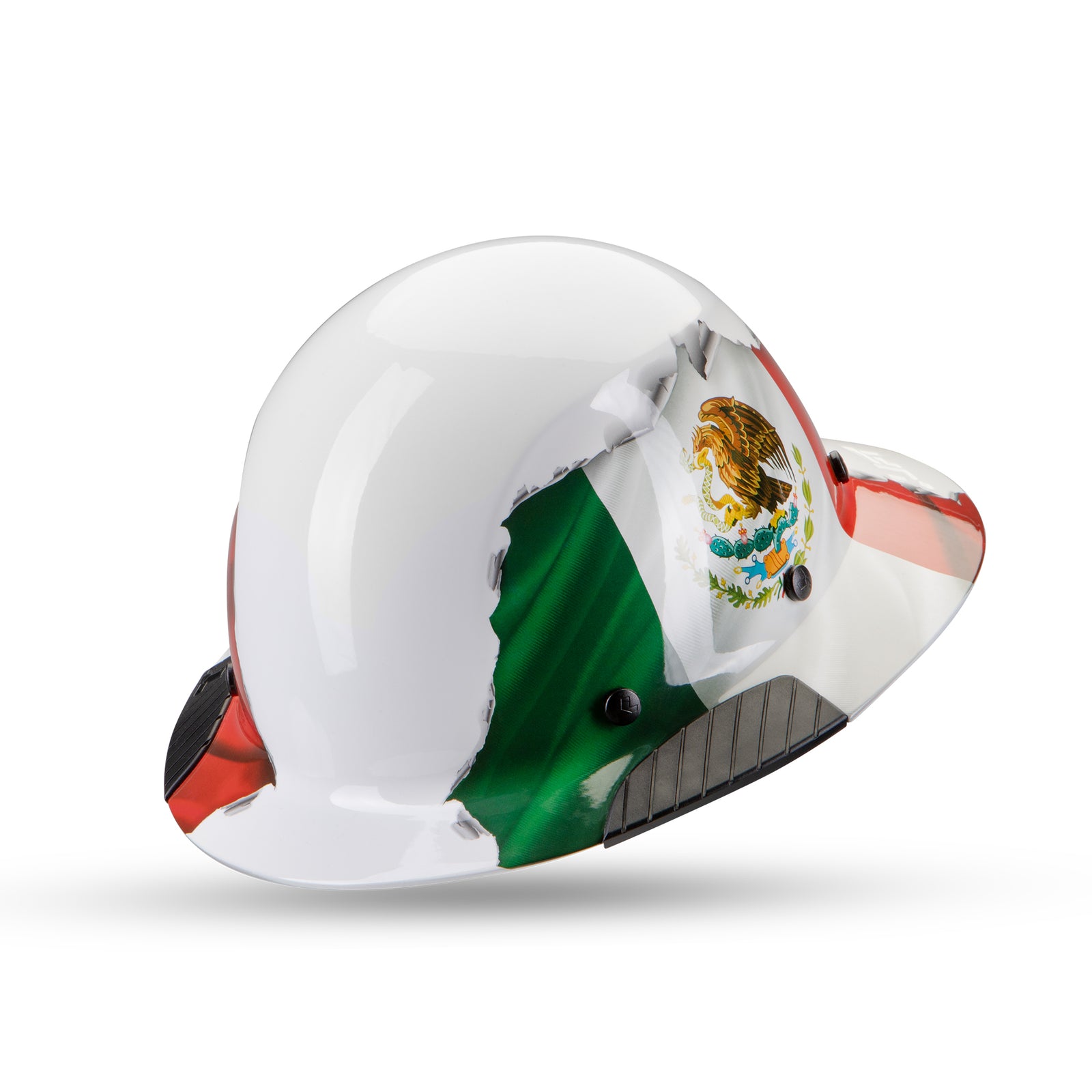 DAX Mexican Flag Full Brim Hard Hat - LIFT Safety