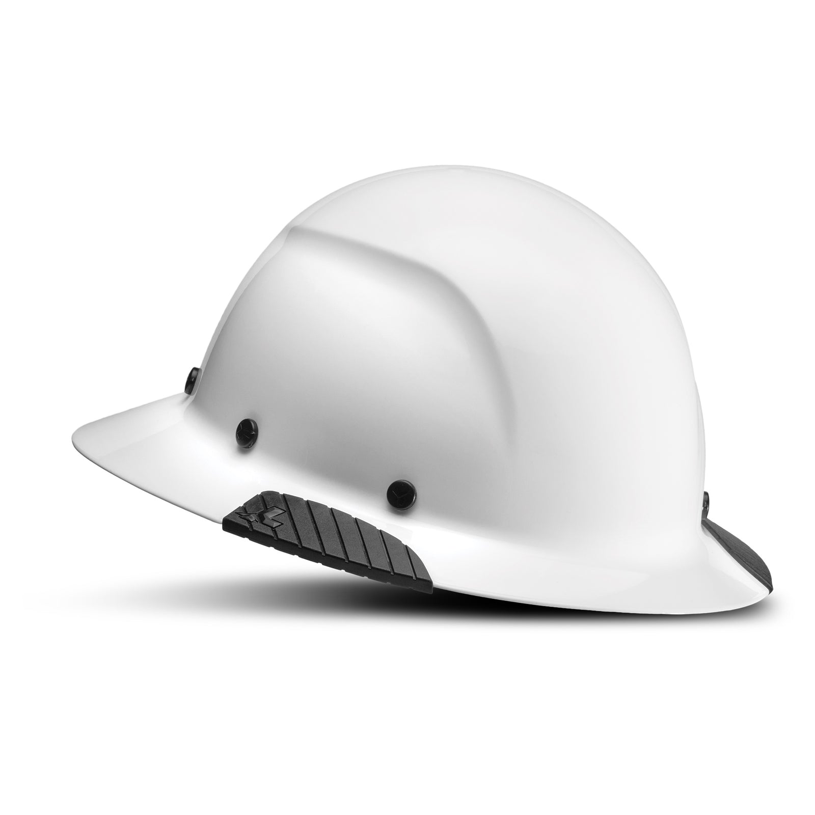 LIFT Safety - DAX Carbon White<br> Full Brim Hardhat