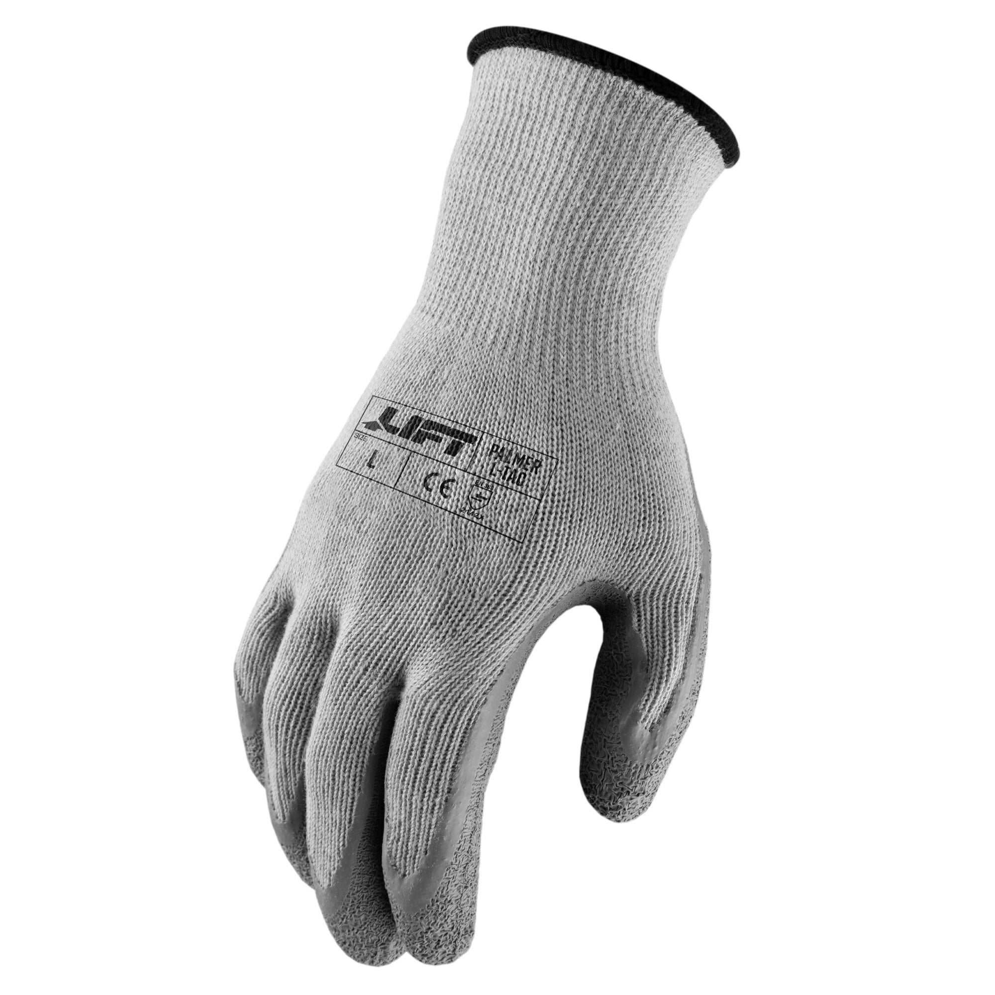 LIFT Safety - Palmer L-Tac Latex Crinkle Gloves