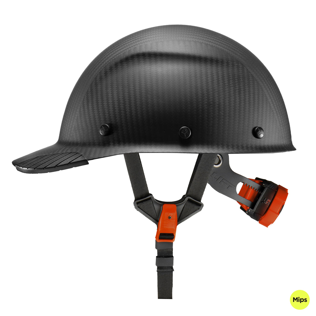 DAX Schutzhelm im Cap-Stil mit Mips – Carbon Matt