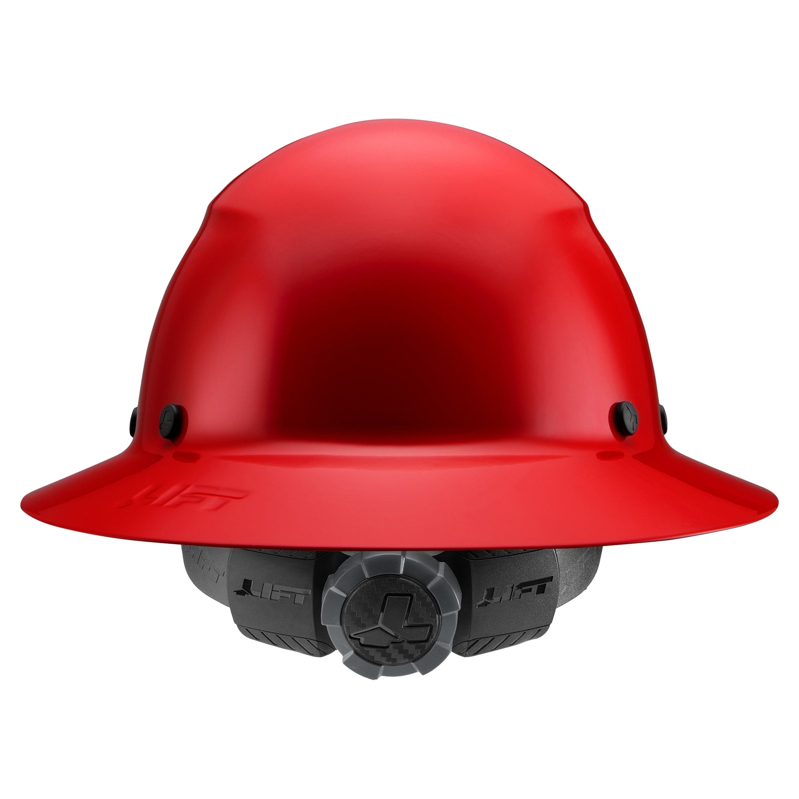 DAX Full Brim Hard Hat [color: red]