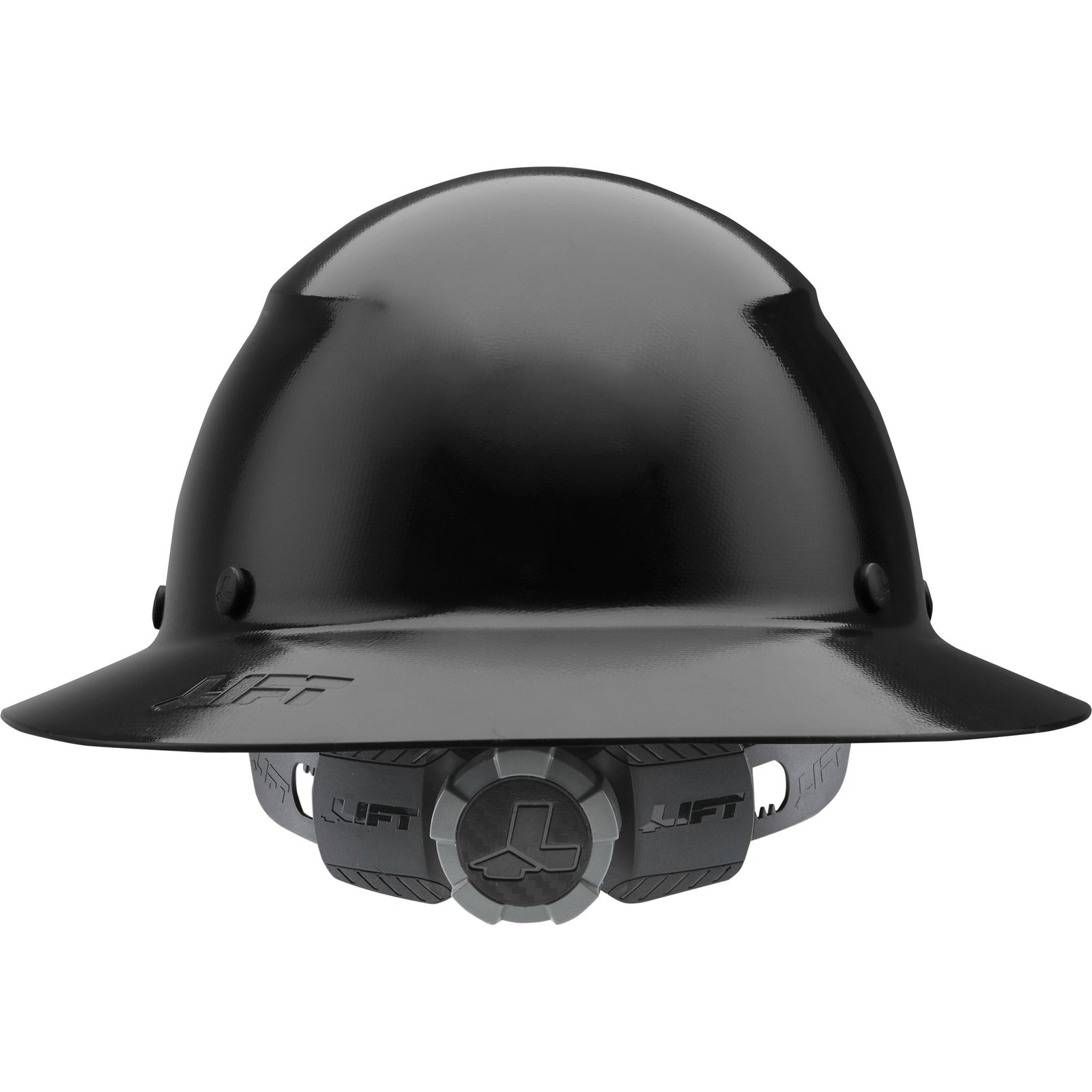 CSA Certified DAX Full Brim Hard Hat - Black - LIFT Safety