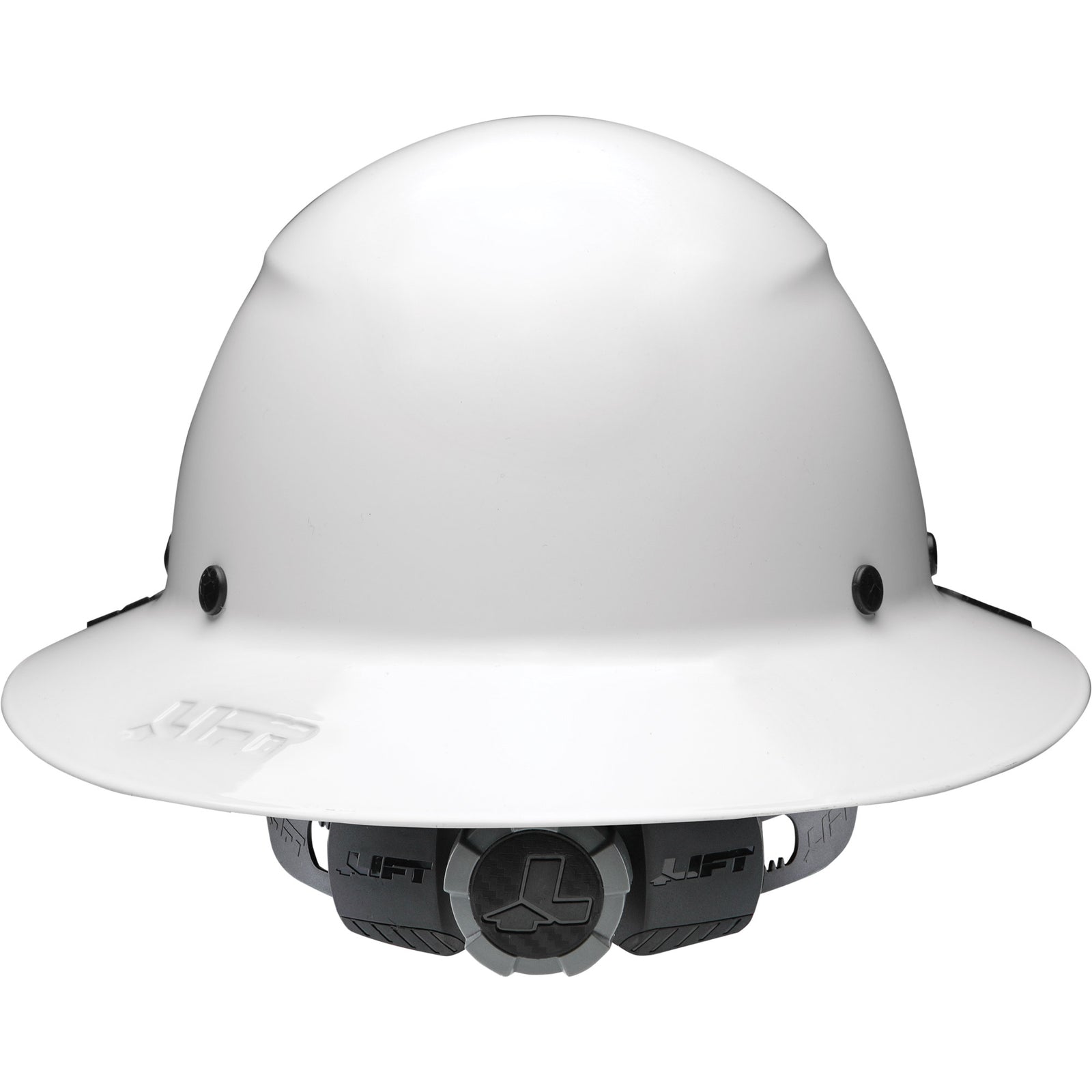 CSA Certified DAX Full Brim Hard Hat - White - LIFT Safety