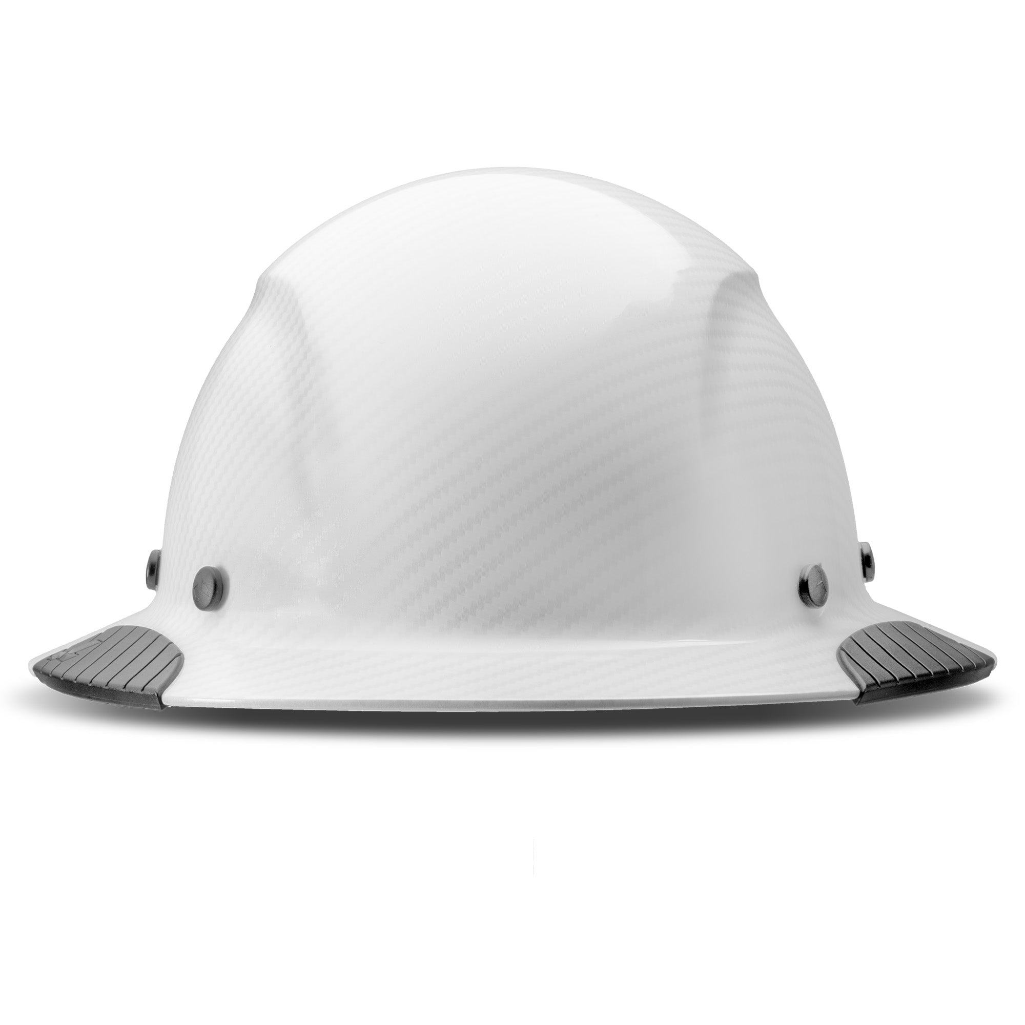 DAX White Carbon Full Brim Hard Hat | LIFT Safety