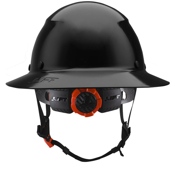 DAX Full Brim Hard Hat with Mips Black LIFT Safety