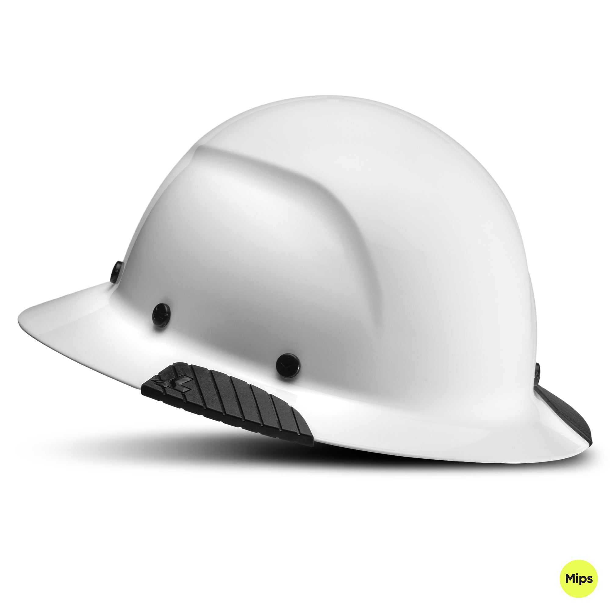 DAX Full Brim Hard Hat with Mips - White - LIFT Safety