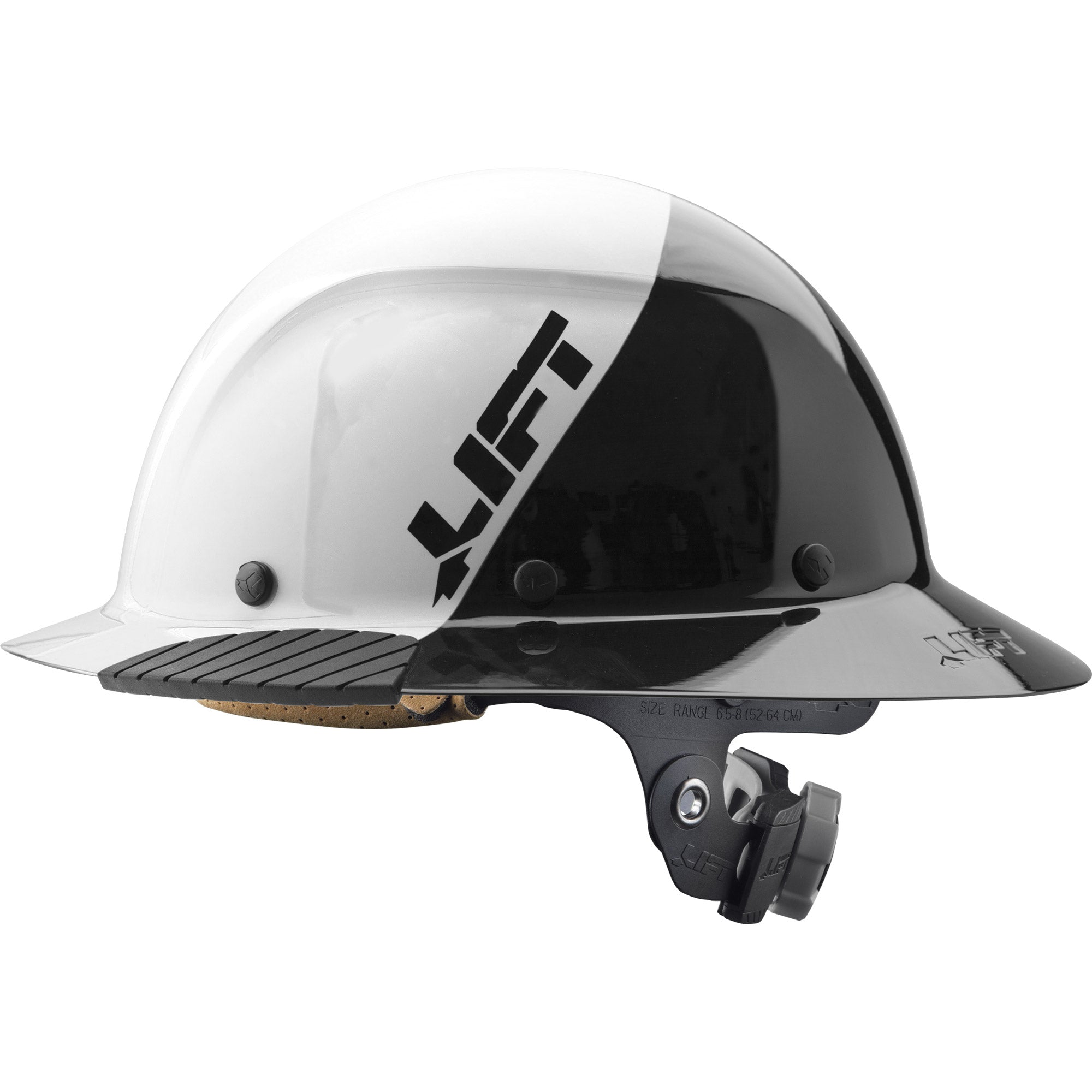 DAX Fifty/50 White Full Brim Hard Hat