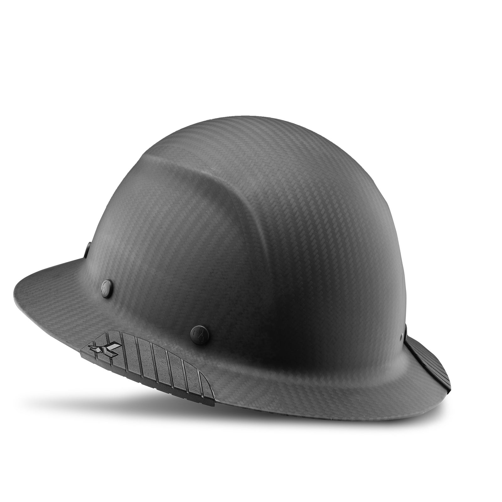 DAX Carbon Fiber Full Brim Hardhat [color: matte]