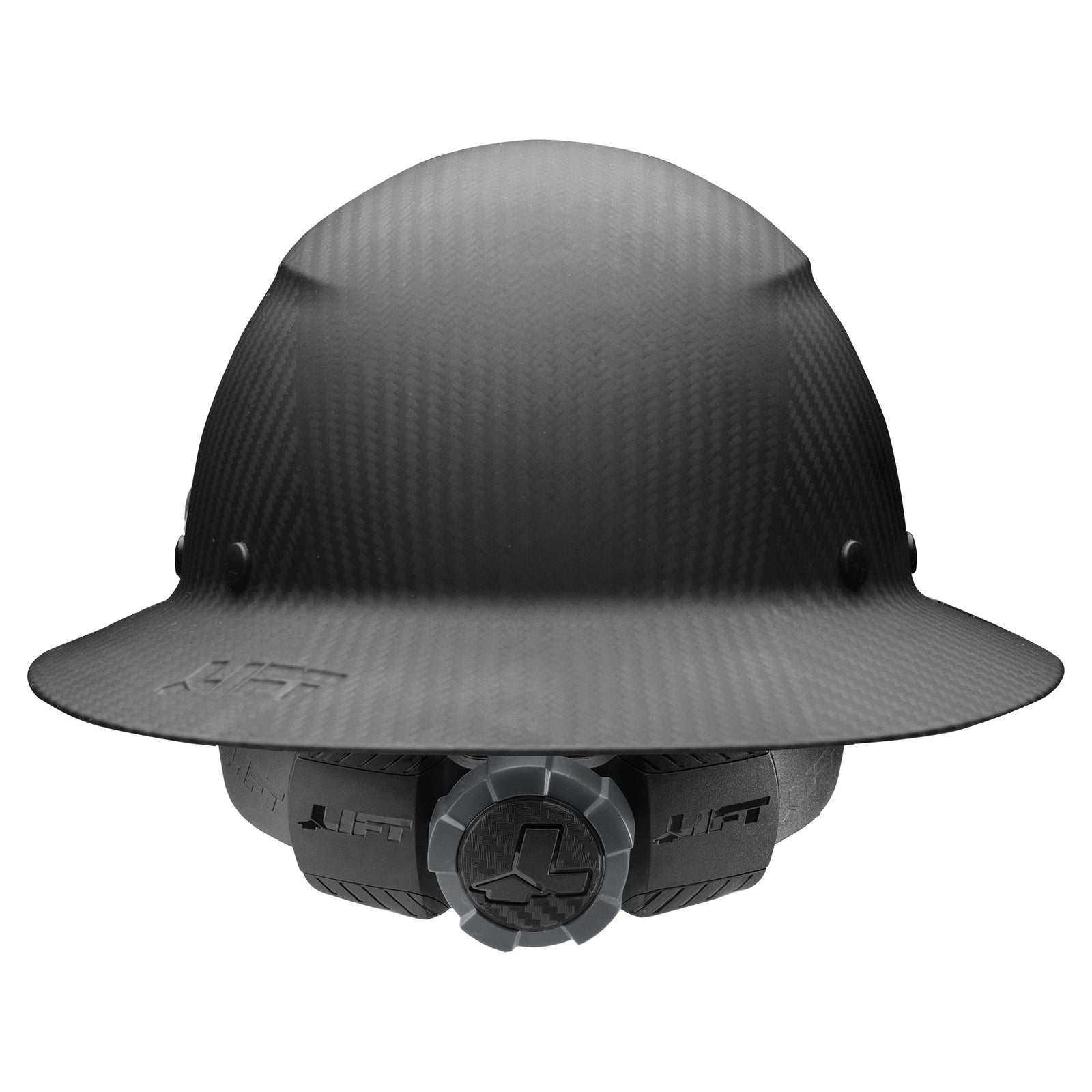 DAX Carbon Fiber Full Brim Hardhat [color: matte]