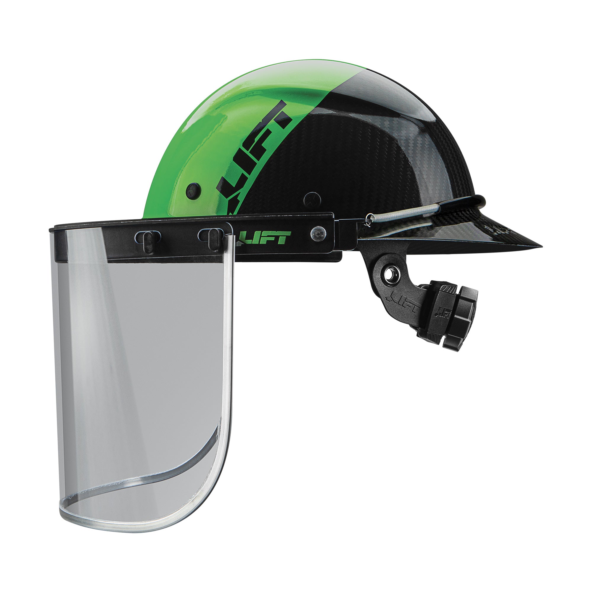 Hard hat face shield attachment online