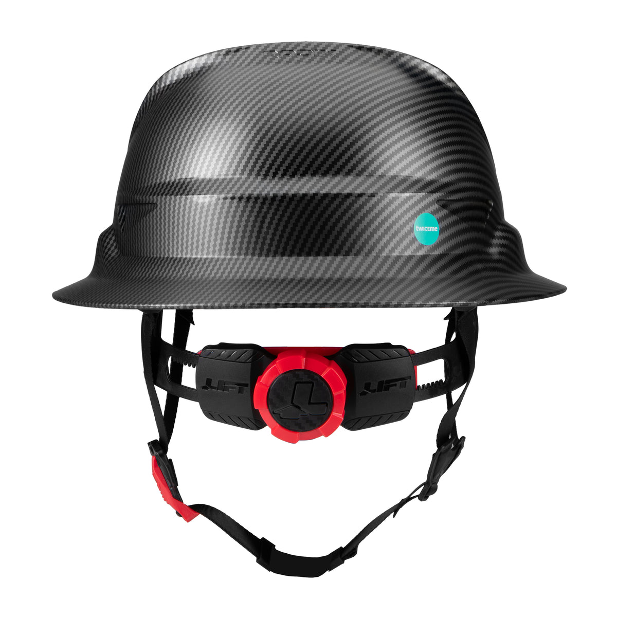 Radix Full Brim Non-vented with Twiceme [color: carbon fiber]