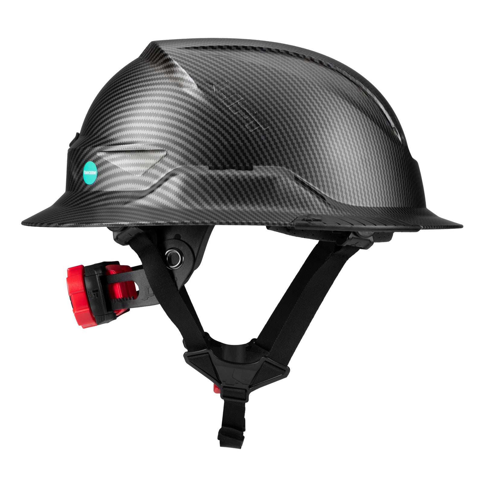 Radix Full Brim Non-vented with Twiceme [color: carbon fiber]
