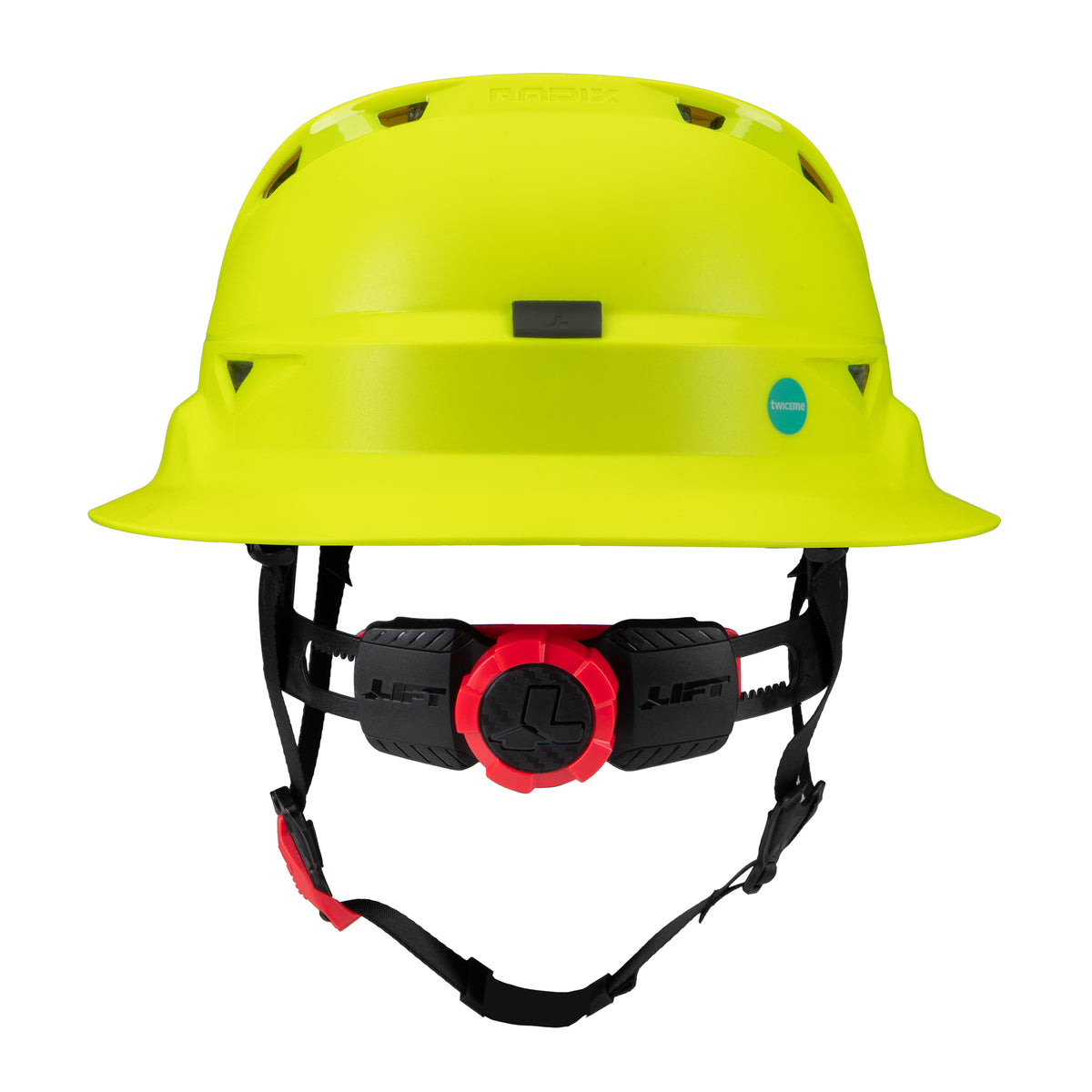 Radix Full Brim Vented with Twiceme [color: hi-viz]