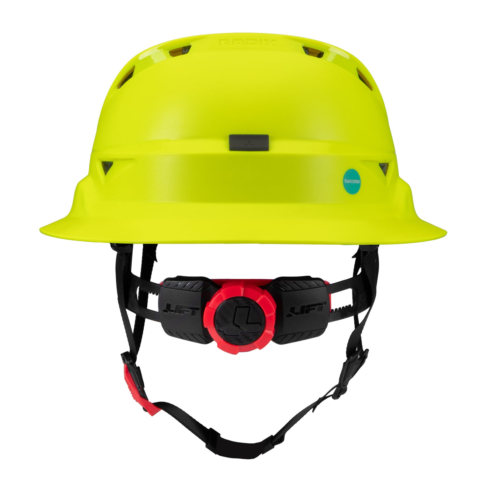 Radix Full Brim Vented with Twiceme [color: hi-viz]