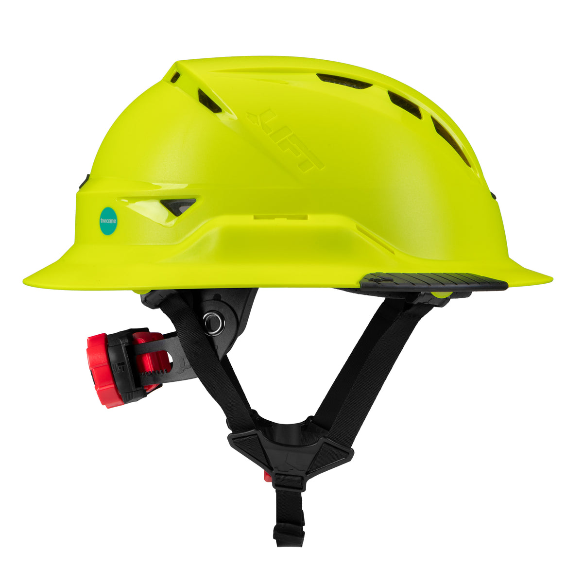Radix Full Brim Vented with Twiceme [color: hi-viz]
