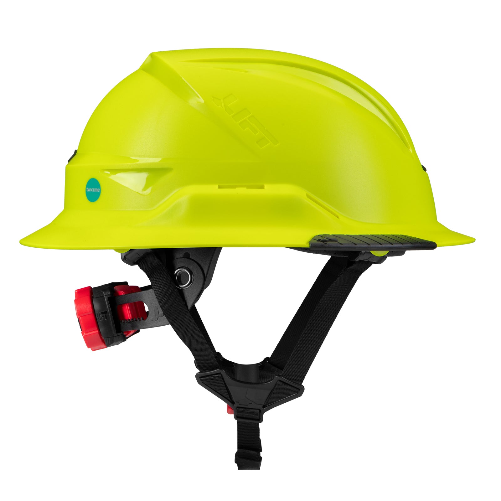 Radix Full Brim Non-vented with Twiceme [color: hi-viz]