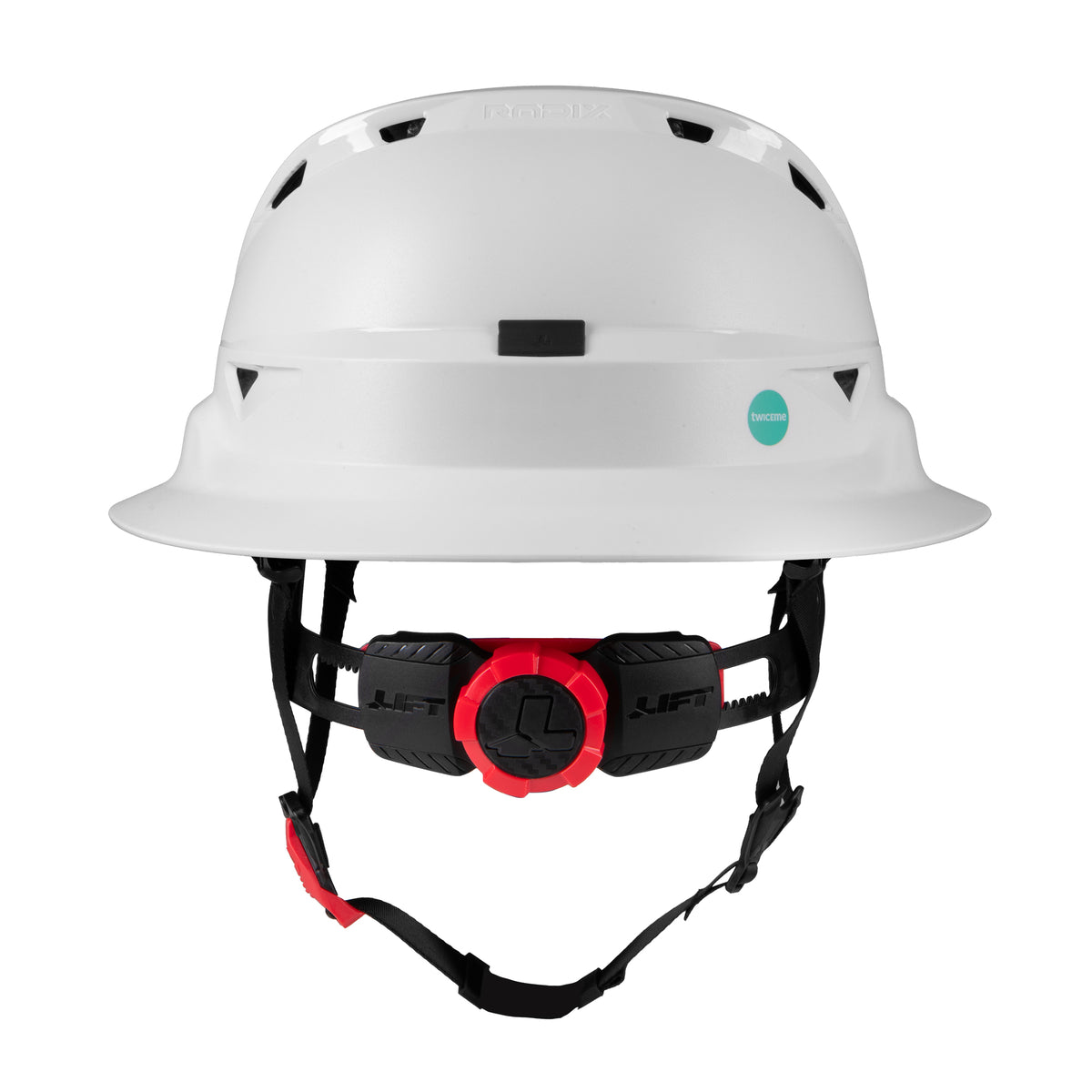 Radix Full Brim Vented with Twiceme [color: white]
