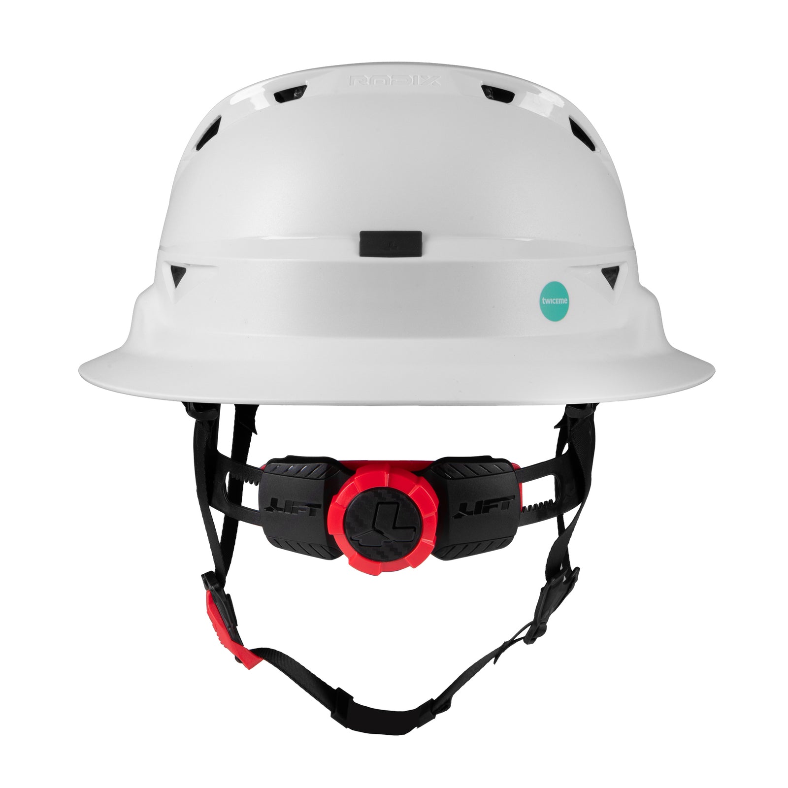 Radix Full Brim Vented with Twiceme [color: white]