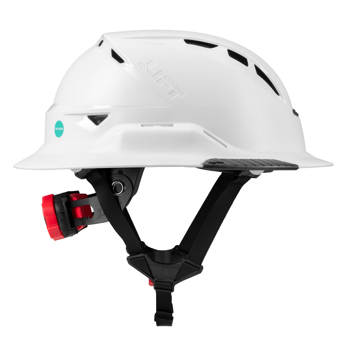 Radix Full Brim Vented with Twiceme [color: white]