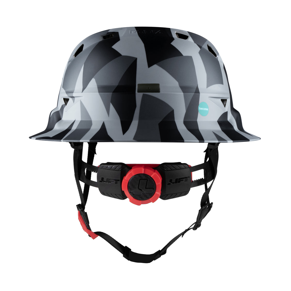 Radix Full Brim Vented with Twiceme [color: black geo camo]