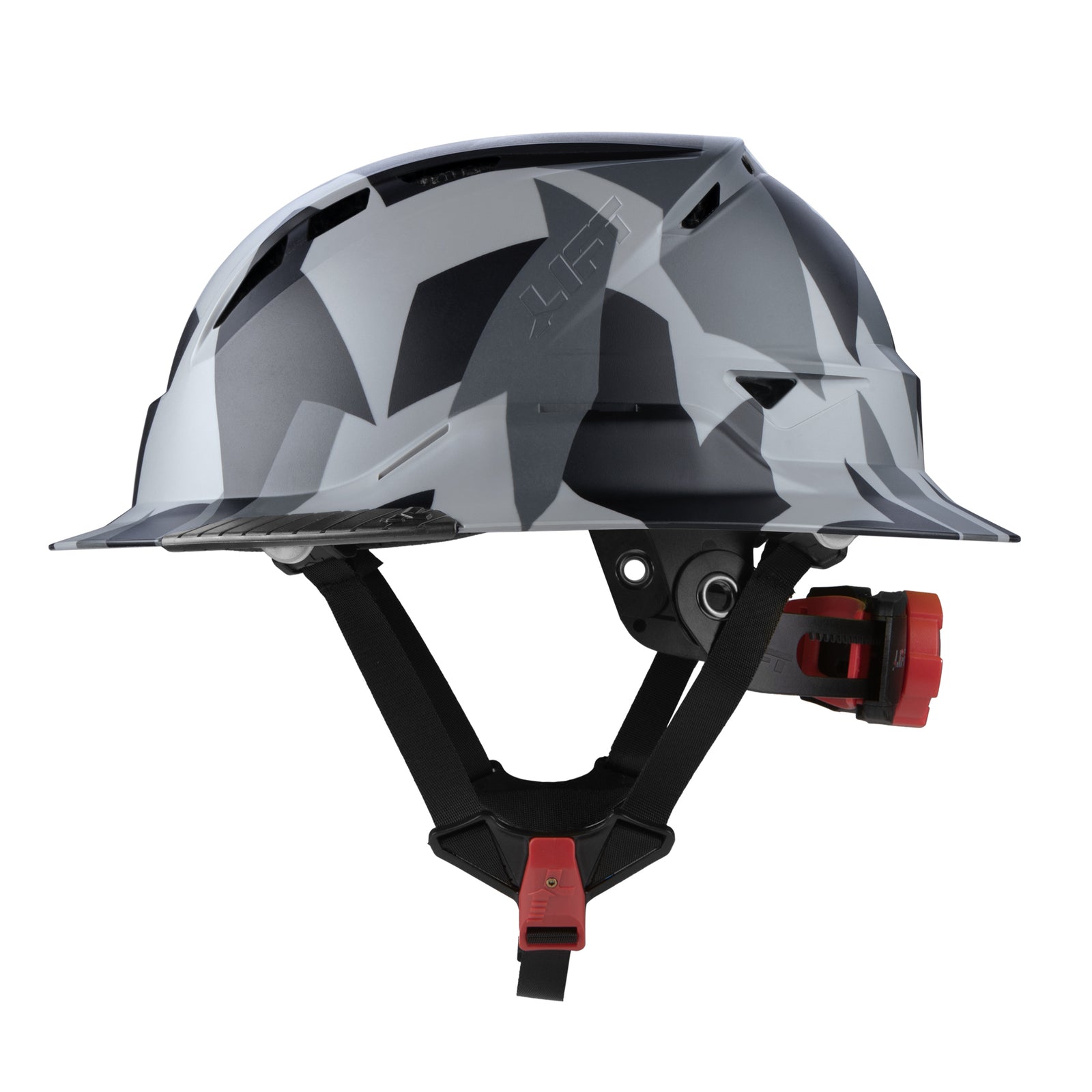 Radix Full Brim Vented with Twiceme [color: black geo camo]