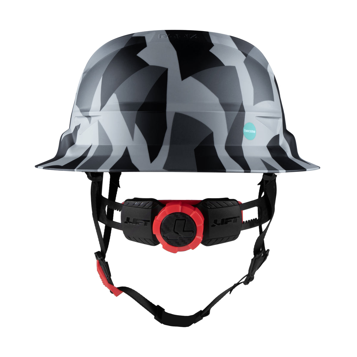 Radix Full Brim Non-vented with Twiceme [color: black geo camo]