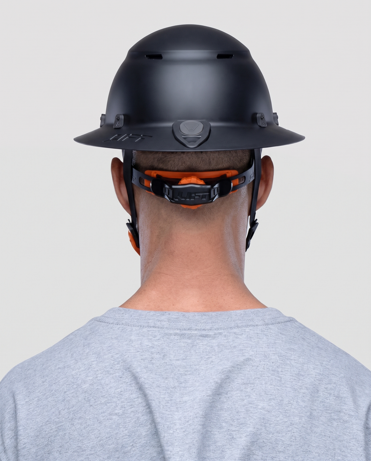 DAX T2 Full Brim Hard Hat [color: matte black]