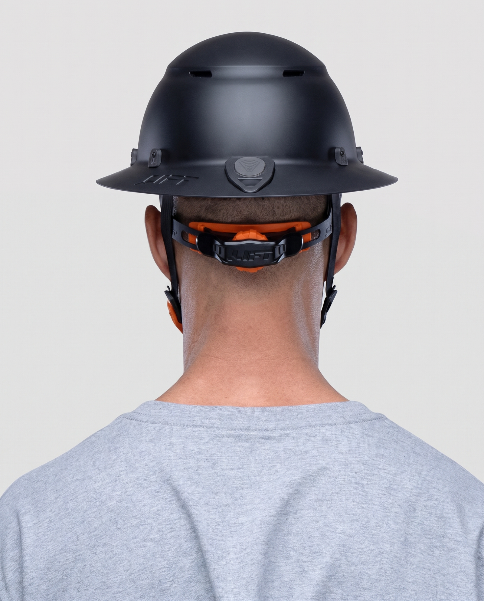 DAX T2 Full Brim Hard Hat [color: matte black]