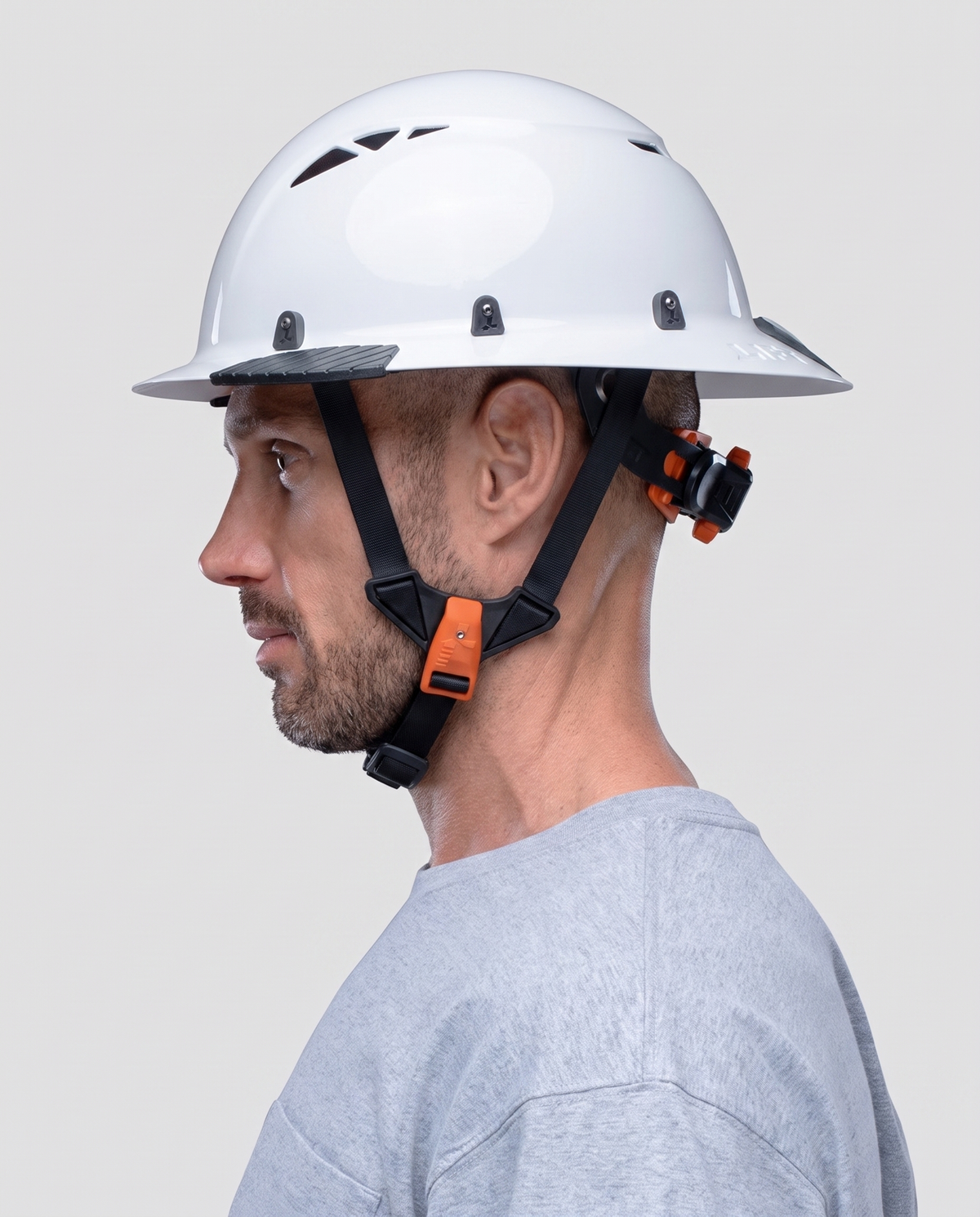 DAX T2 Full Brim Hard Hat [color: white]
