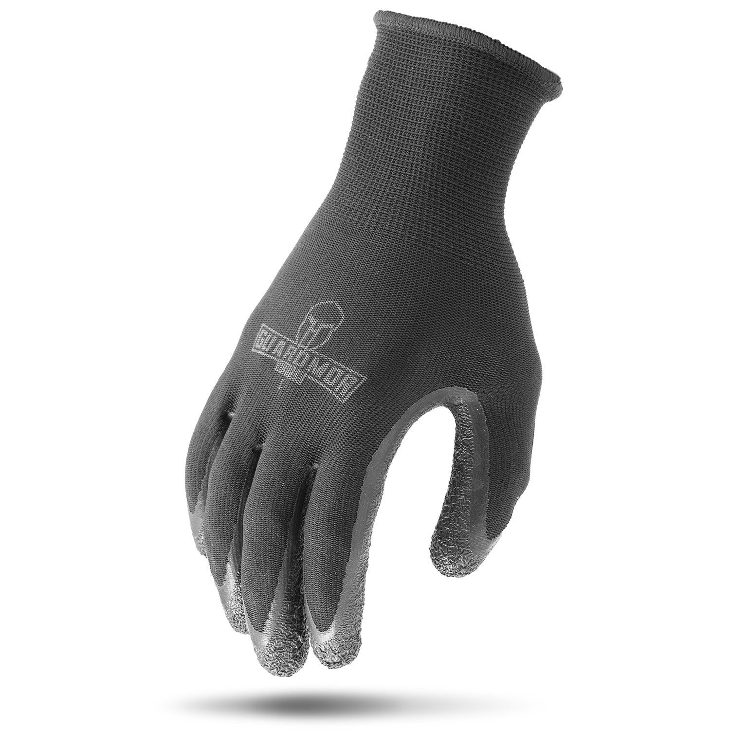 Firm Grip Work Latex Crinkle Gloves