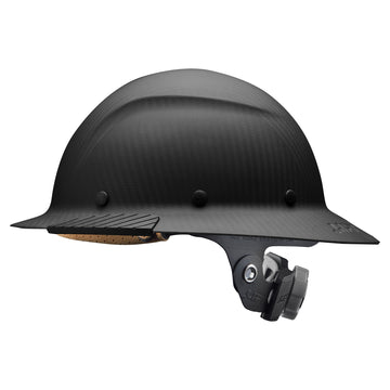 DAX Carbon Fiber Full Brim Hardhat LIFT Safety